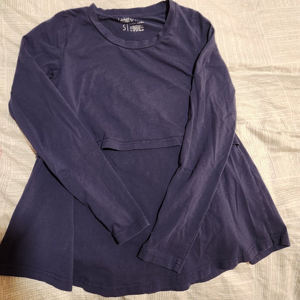 Latched Mama Long Sleeve cotton tee